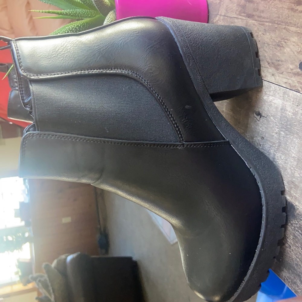 Black booties